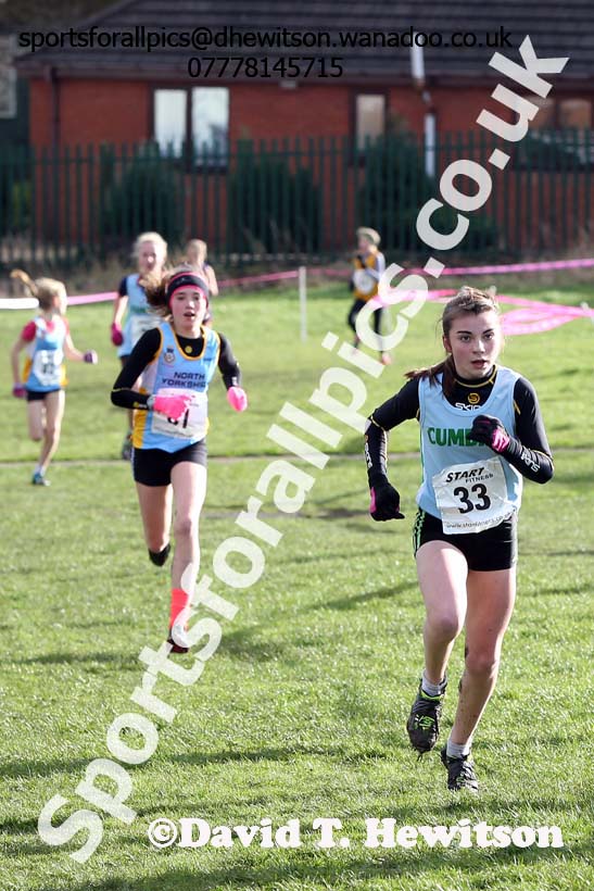 Minor girls 4. Photo: David T. Hewitson/Sports for All Pics